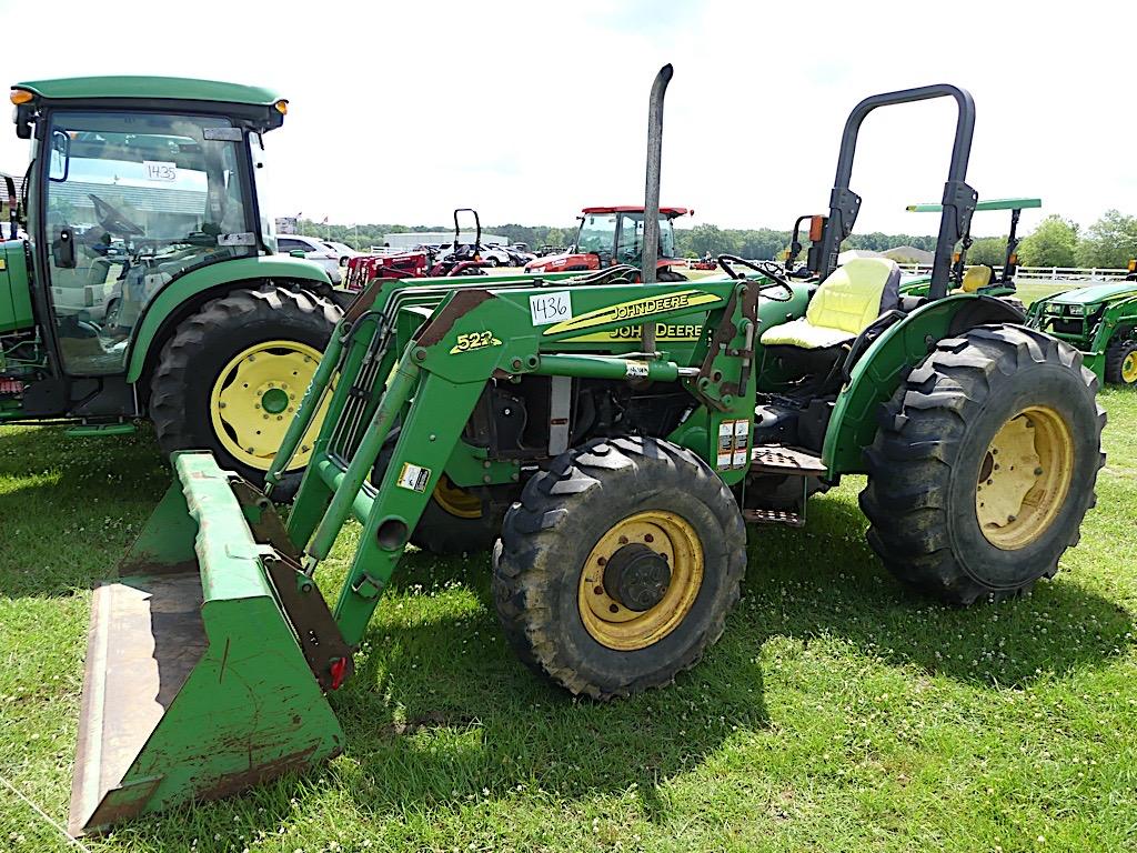 2006 John Deere 5205 MFWD Tractor, s/n LV5205C721603: Meter Shows 915 hrs