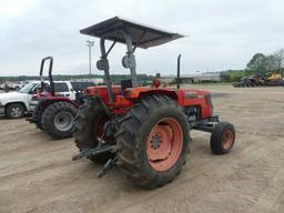 Kubota M6800 Tractor, s/n 22178: 2wd, Rollbar Canopy, 3PH, PTO, Drawbar, Hy