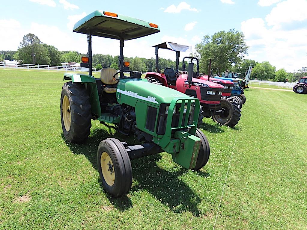 John Deere 5203 Tractor, s/n PY5203U002148: 2wd, Canopy, Front Weights, Rea
