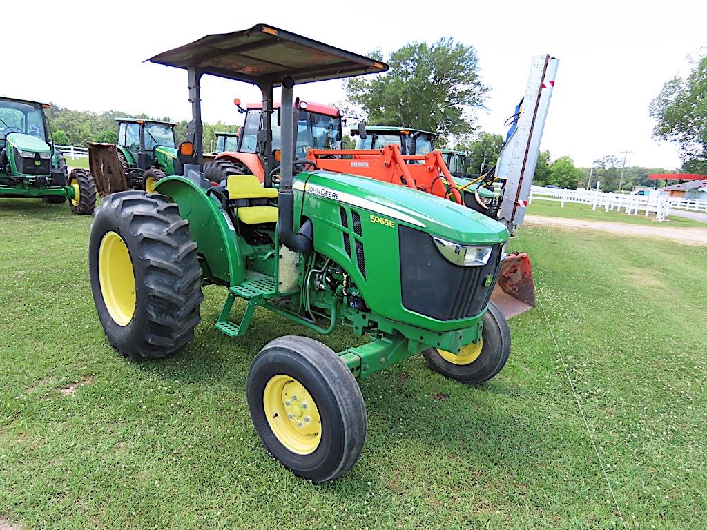 John Deere 5065E Tractor, s/n 112151: 2WD, Canopy, Meter Shows 3349 hrs