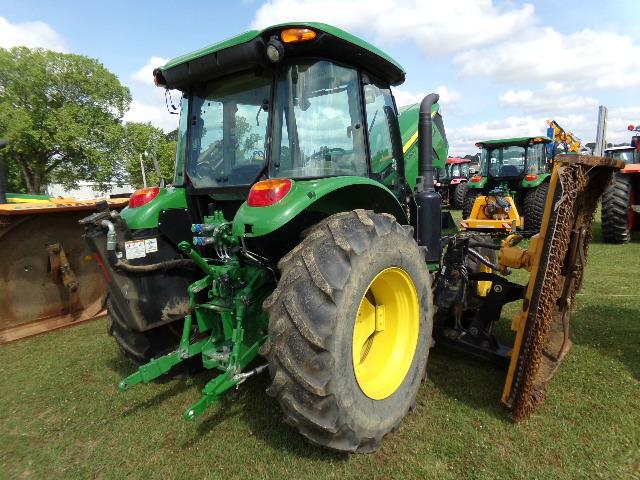 John Deere 5100E MFWD Tractor, s/n 410750: C/A, Power Shuttle, 3PH, Wheel W