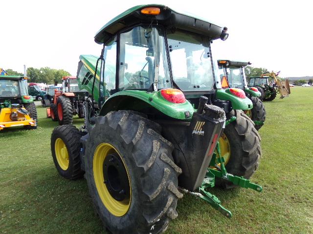 John Deere 5100E MFWD Tractor, s/n 410750: C/A, Power Shuttle, 3PH, Wheel W