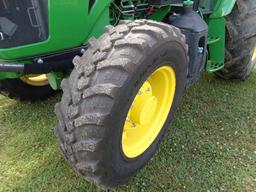 John Deere 5100E MFWD Tractor, s/n 410750: C/A, Power Shuttle, 3PH, Wheel W