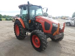 Kubota M5-111D MFWD Tractor, s/n 50954: Encl. Cab, Drawbar, Lift Arms, 3PH,