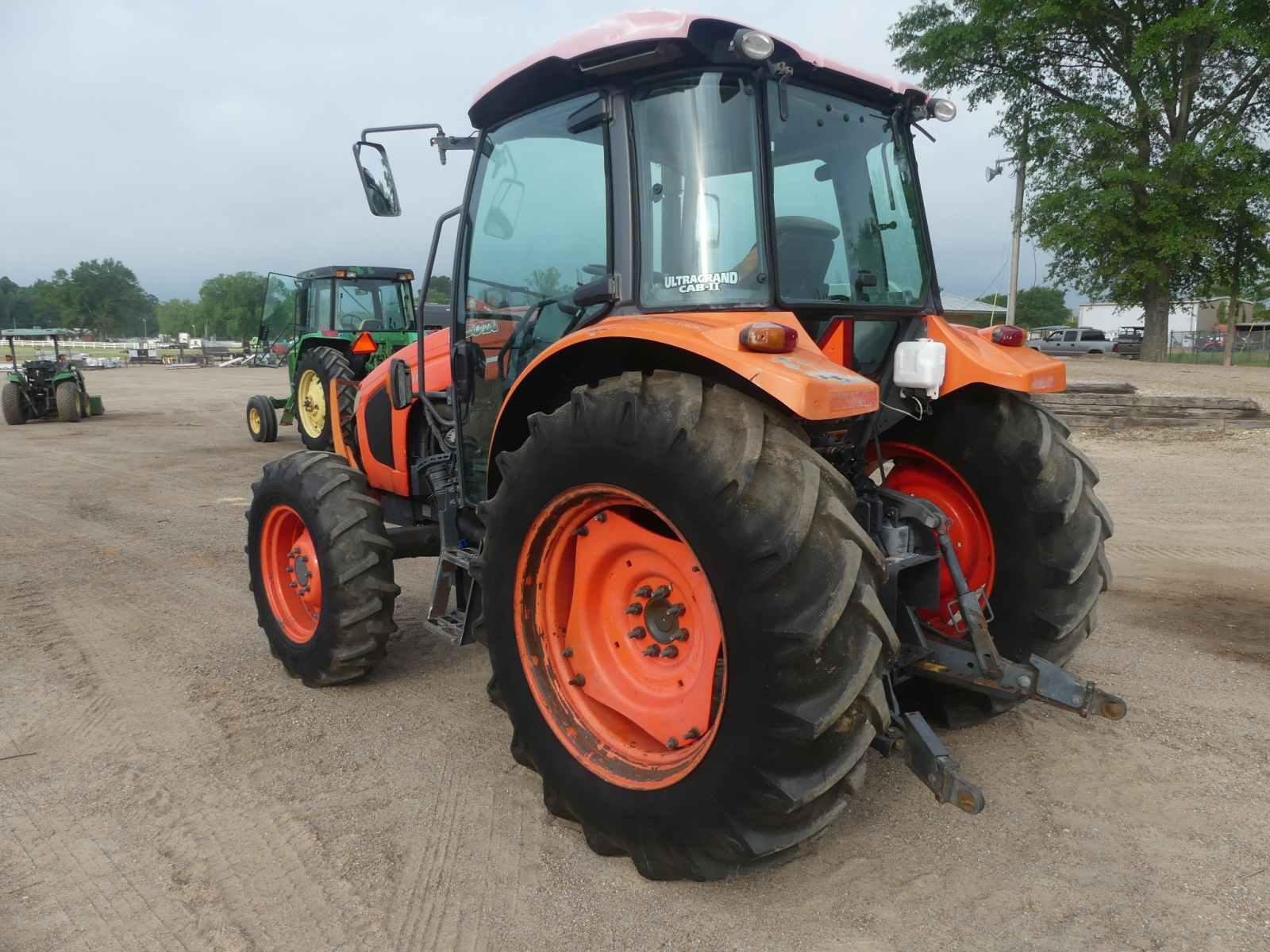 Kubota M5-111D MFWD Tractor, s/n 50954: Encl. Cab, Drawbar, Lift Arms, 3PH,