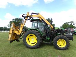 2021 John Deere 6105E MFWD Tractor, s/n 13036: C/A, Power Shuttle, 3PH, 3 H