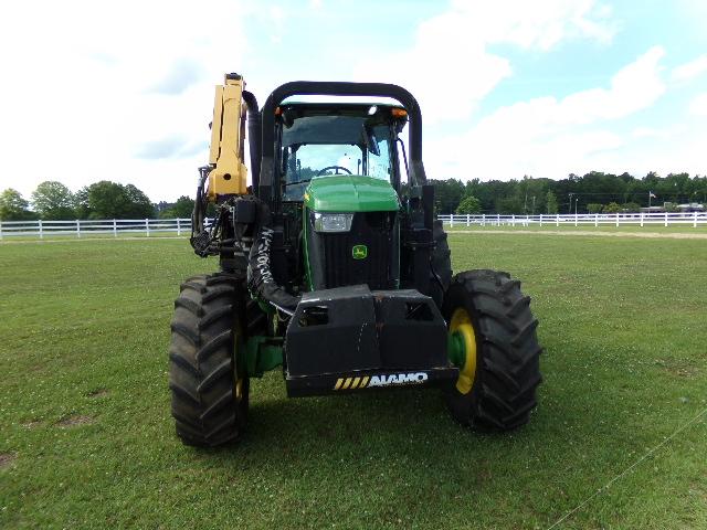 2021 John Deere 6105E MFWD Tractor, s/n 13036: C/A, Power Shuttle, 3PH, 3 H