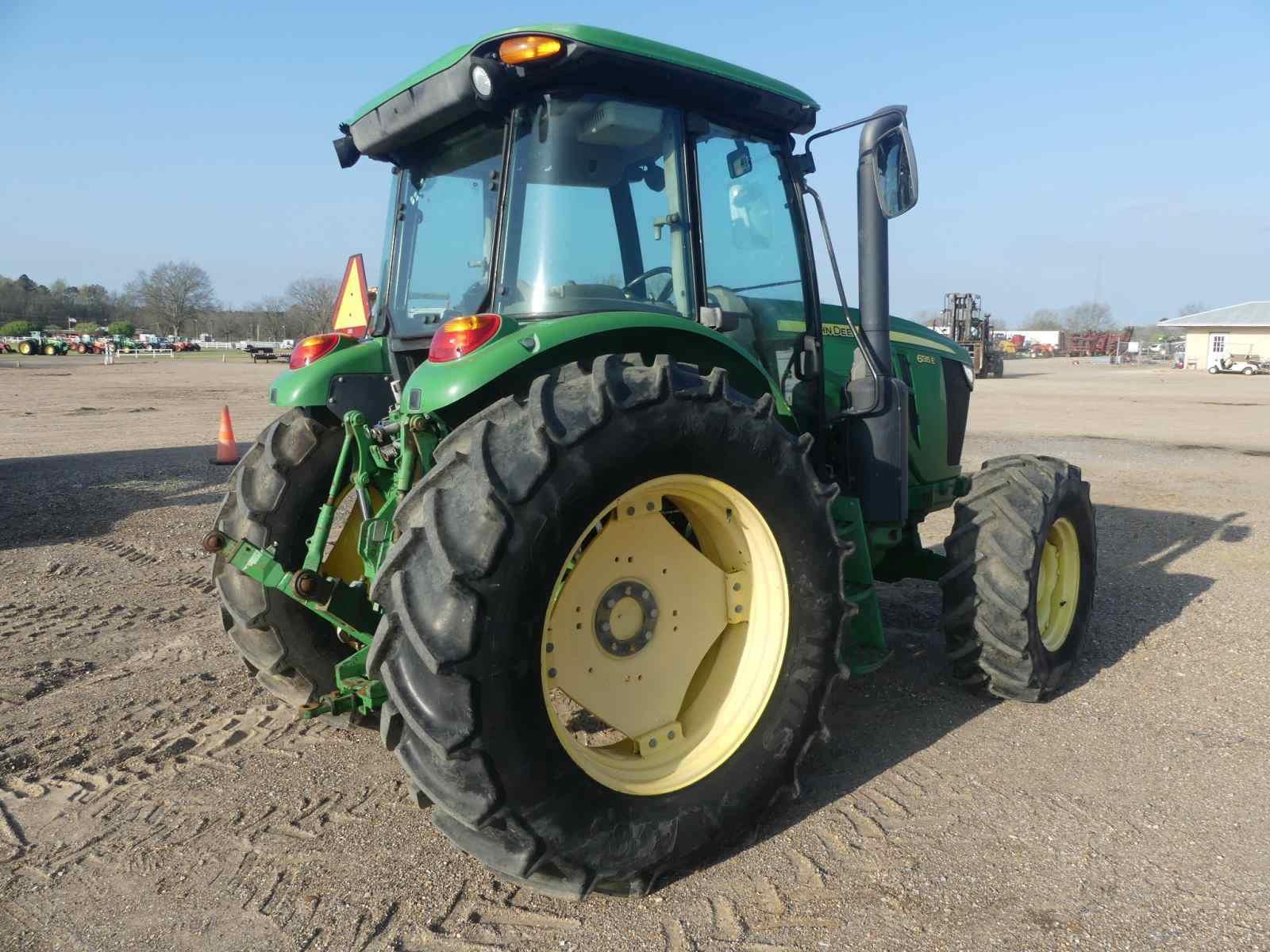 2016 John Deere 6135E MFWD Tractor, s/n 1P06135EHG0001336: Encl. Cab, PTO,