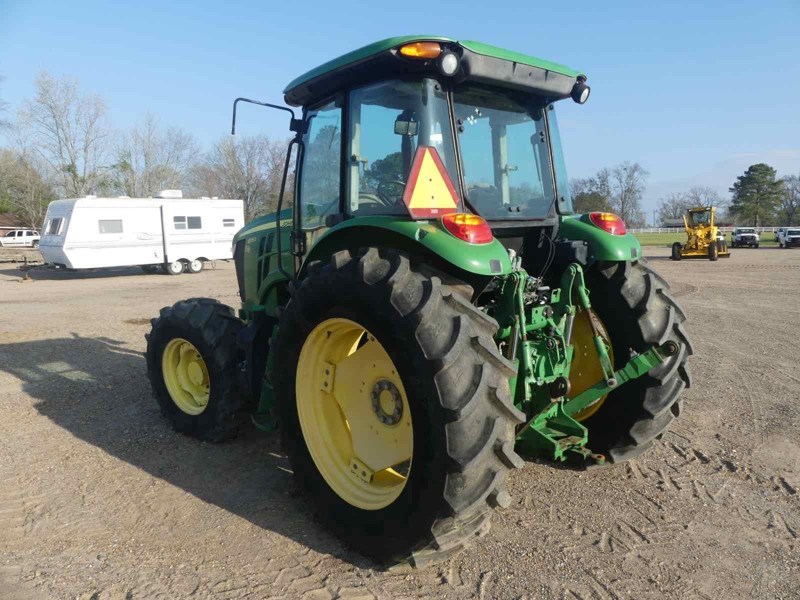 2016 John Deere 6135E MFWD Tractor, s/n 1P06135EHG0001336: Encl. Cab, PTO,