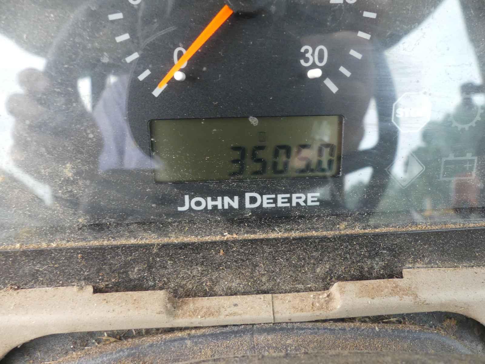 John Deere 6115D MFWD Tractor, s/n H020867: C/A, Heat, 9-sp., Left Hand Rev