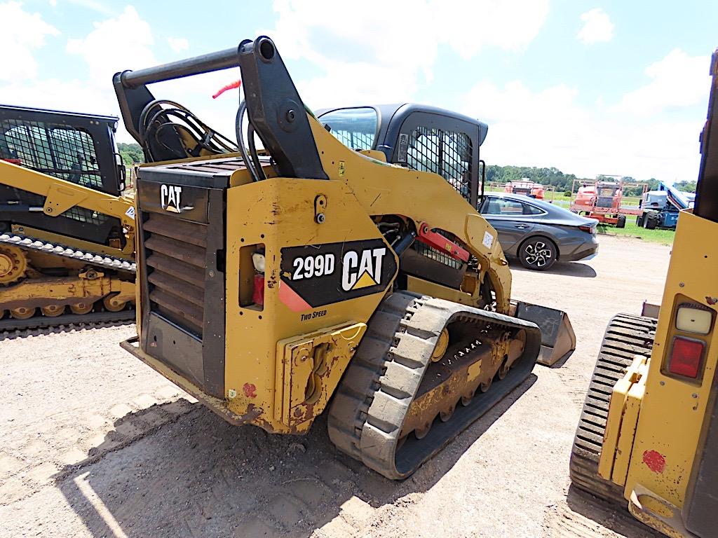 2013 Cat 299D Skid Steer, s/n HCL00534: Rubber Track