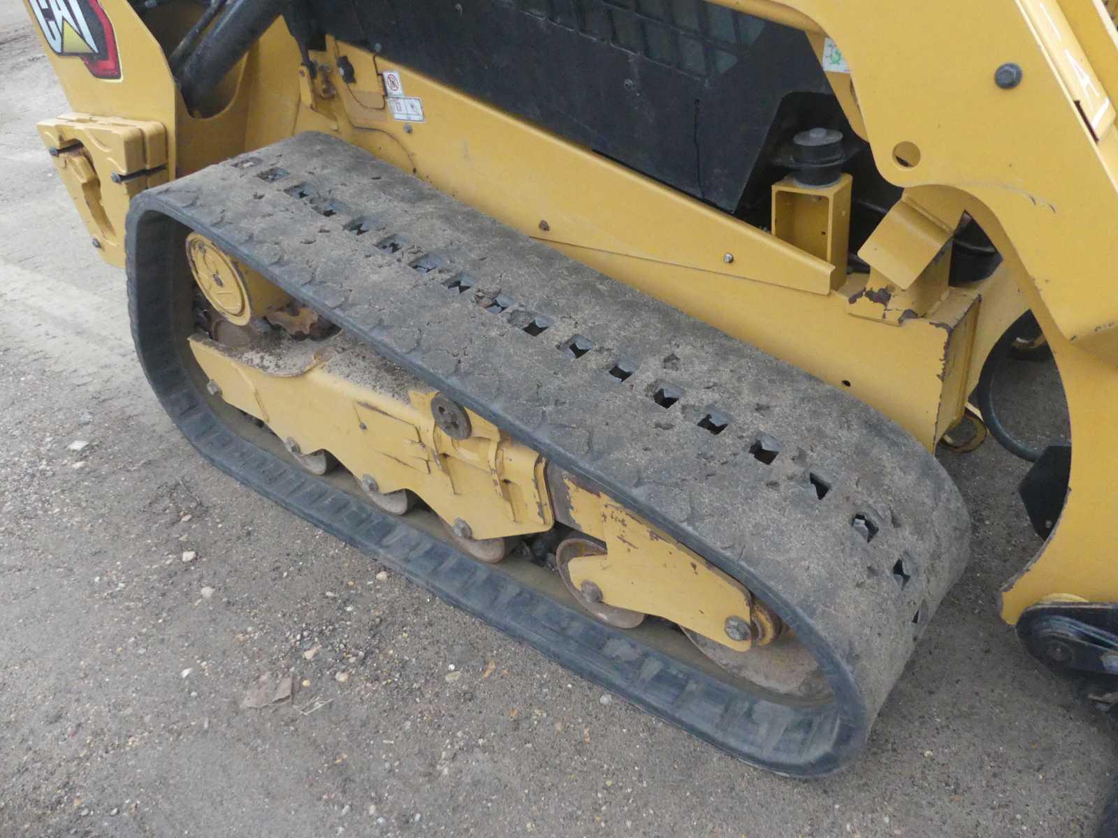 2022 Cat 259D3 Skid Steer, s/n CW918924: Encl. Cab, 2-sp., Hyd. Quick Attac