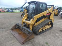 2021 Cat 259D3 Skid Steer, s/n CW908437: Encl. Cab, 2-sp., Hyd. Quick Attac