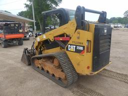 2019 Cat 259D Skid Steer, s/n FTL22064: Canopy, Rubber Tracks, 4-in-1 Bkt.,