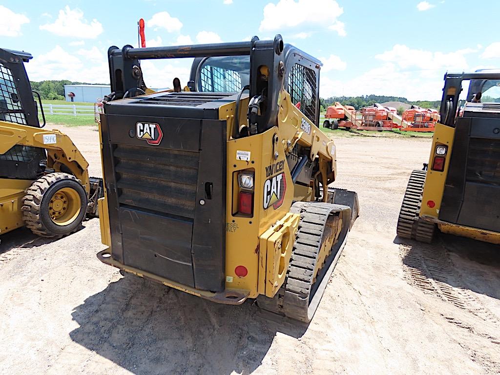 2019 Cat 259D3 Skid Steer, s/n CW901601: Encl. Cab, 2-sp., Hyd. Quick Attac