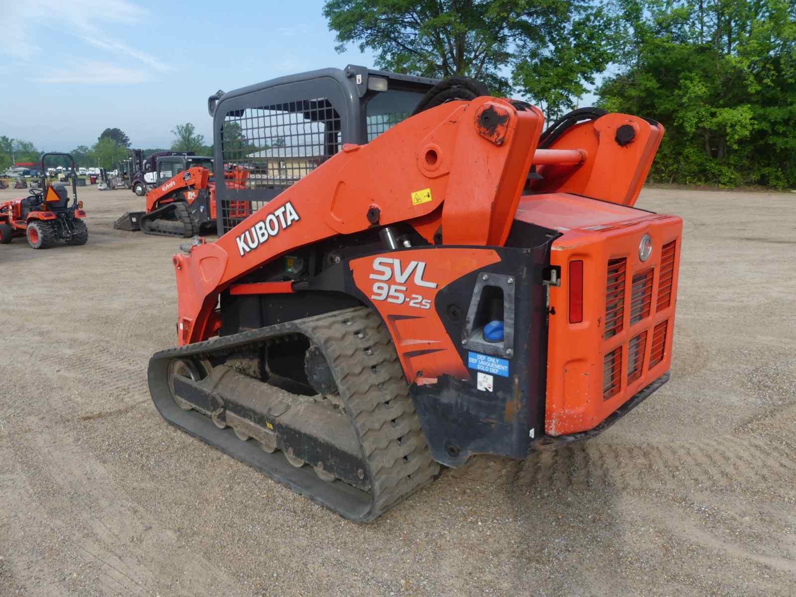 2019 Kubota SVL95-2S Skid Steer, s/n KBCC0953HK1G48346: Canopy, No Bkt., Ru