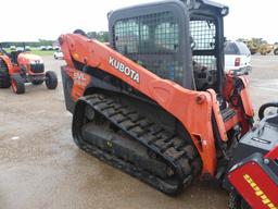 2019 Kubota SVL95-2S Skid Steer, s/n 47398: Encl. Cab, Aux. Hydraulics, No