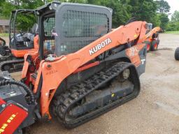 2019 Kubota SVL95-2S Skid Steer, s/n 47398: Encl. Cab, Aux. Hydraulics, No