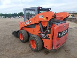 2006 Kubota SSV75 Skid Steer, s/n 11027: Canopy, GP Bkt., Hyd. QC, Rubber-t