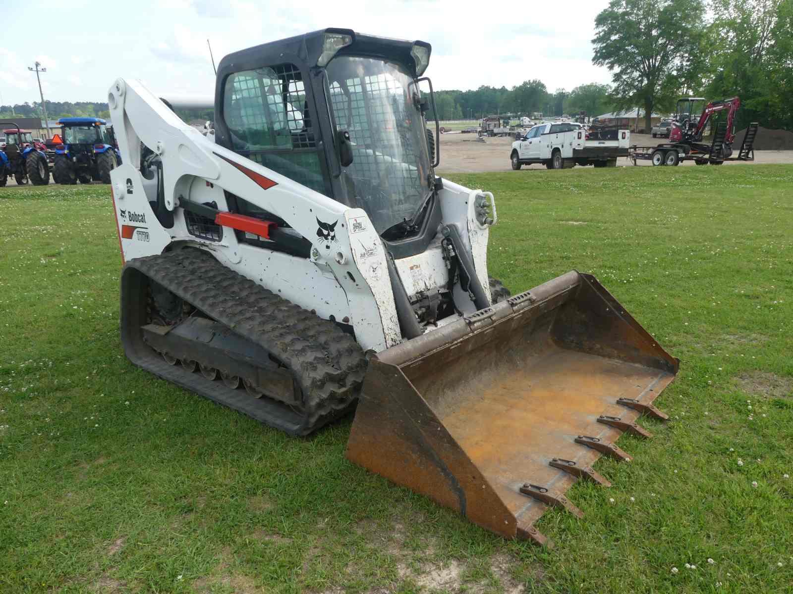 2021 Bobcat T770 Skid Steer, s/n AT6327972: C/A, High Flow, Rubber Tracks,