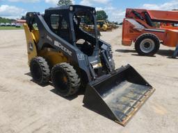 2021 John Deere 318G Skid Steer, s/n 1T0318GKTMJ408638: Canopy, Rubber Trac