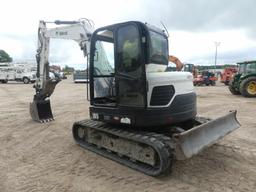 2014 Bobcat E85 Midi Excavator, s/n B34T11830: C/A, Blade, Winch, Meter Sho