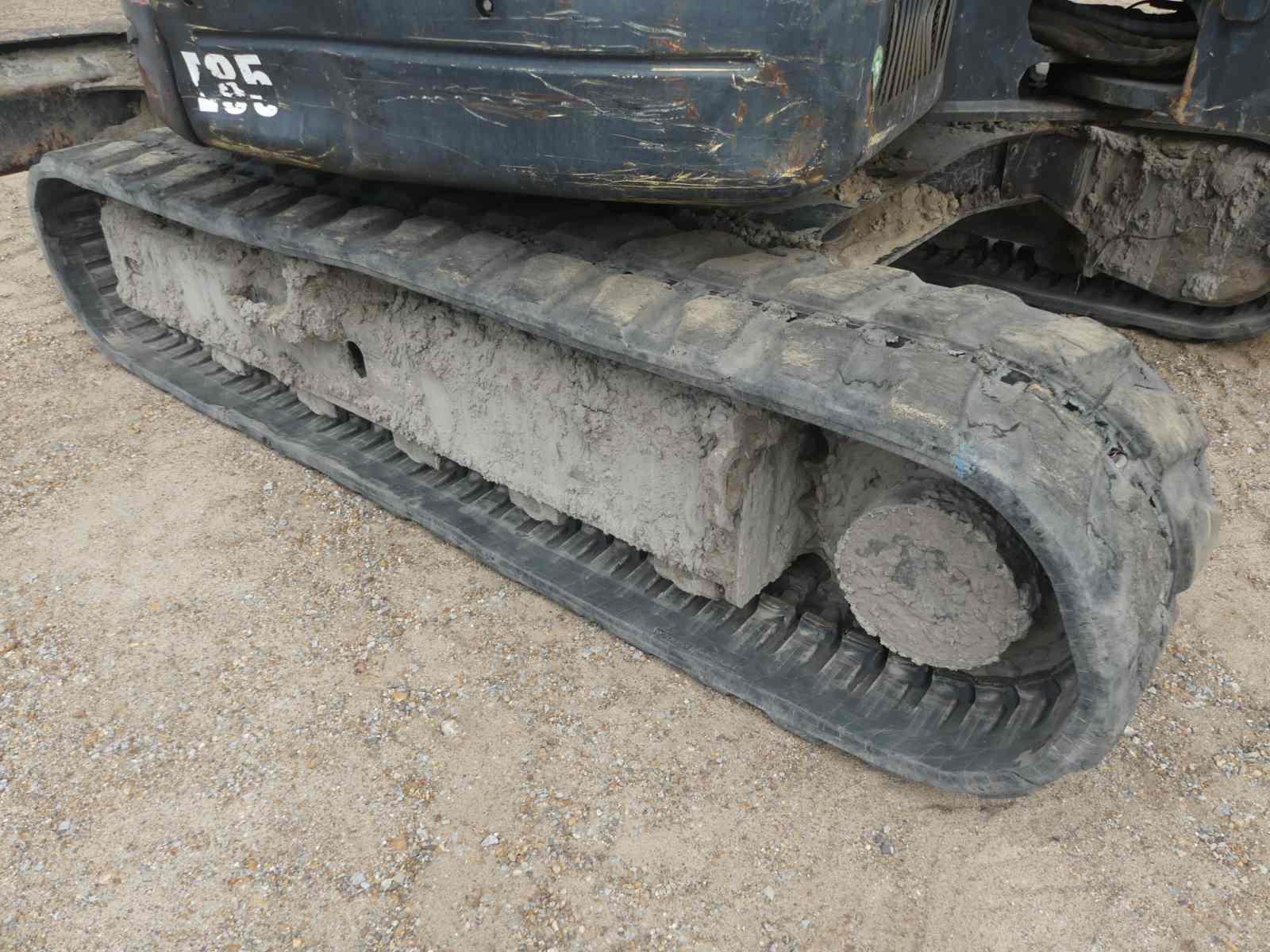 2014 Bobcat E85 Midi Excavator, s/n B34T11830: C/A, Blade, Winch, Meter Sho