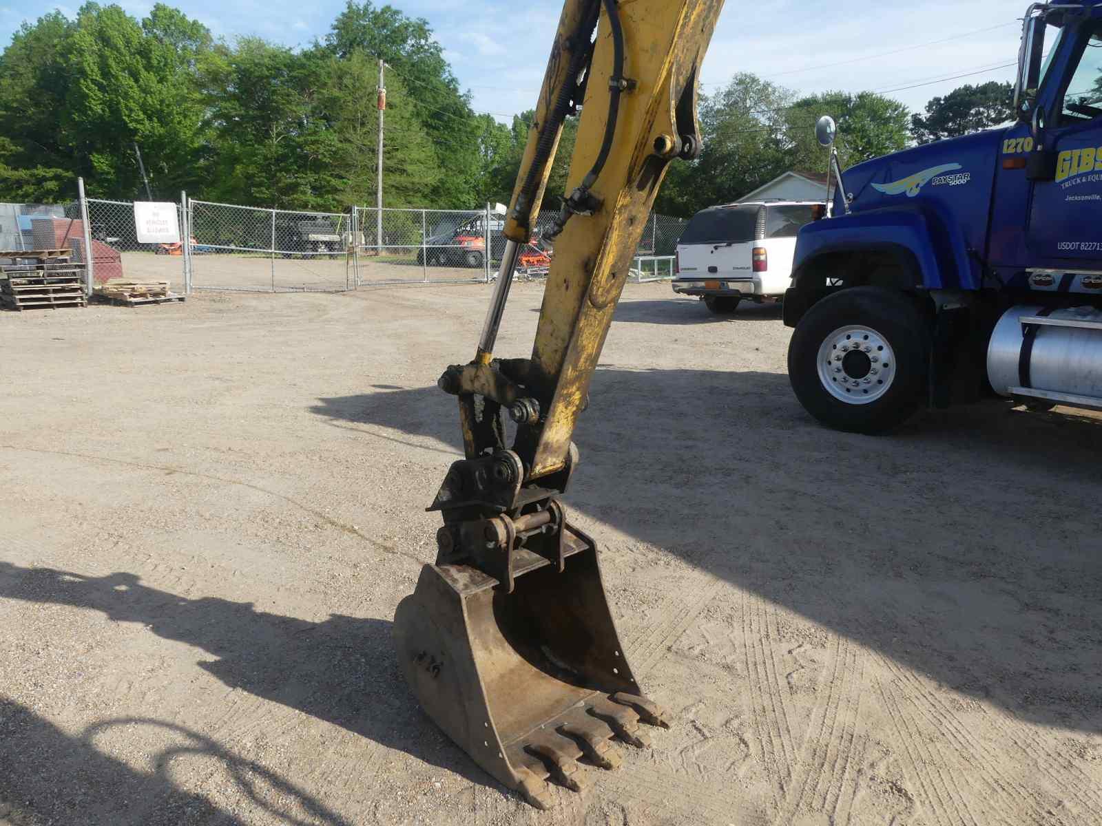 2015 Komatsu PC45-MR3 Mini Excavator, s/n E007035: Canopy, Blade, Bkt., Aux