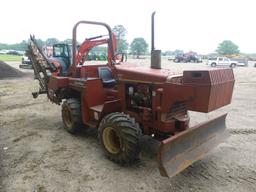 Ditch Witch 4010 4WD Trencher, s/n 6F0744: Rollbar, Deutz Diesel, Aux. Hydr