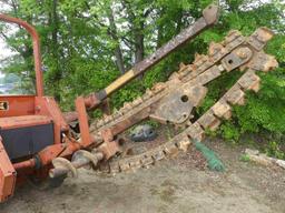 Ditch Witch 4010 4WD Trencher, s/n 6F0744: Rollbar, Deutz Diesel, Aux. Hydr