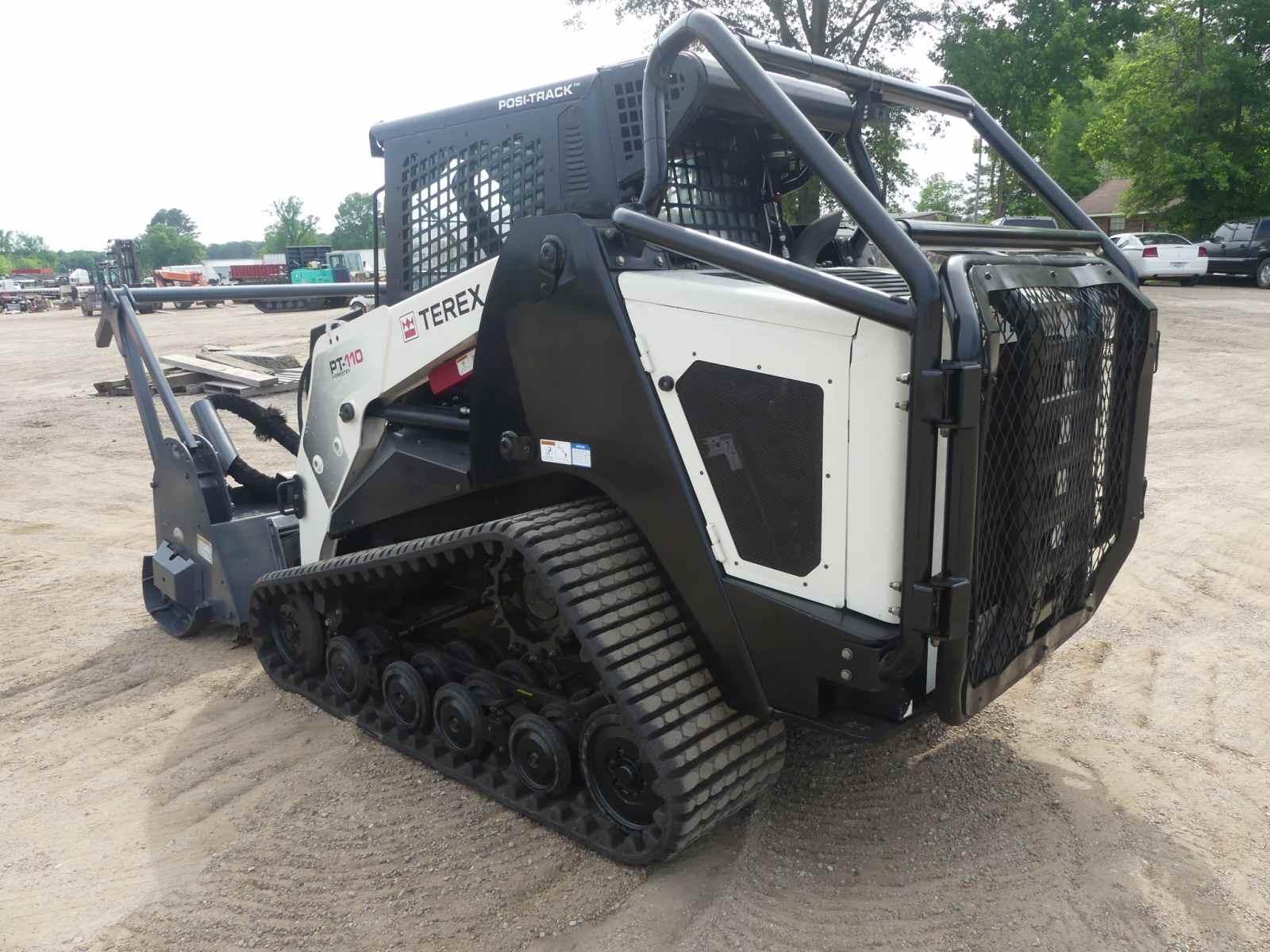 2016 Terex PT110 Forestry Mulcher: C/A, w/ Loftness G2 Mulching Head, New T