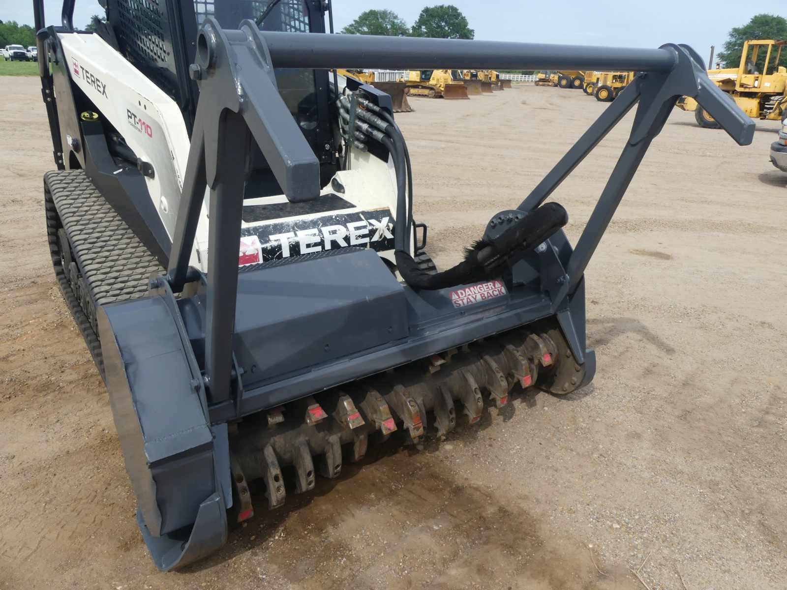 2016 Terex PT110 Forestry Mulcher: C/A, w/ Loftness G2 Mulching Head, New T