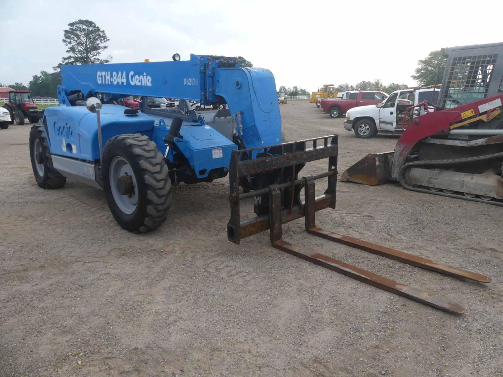 2018 Genie GTH-844 4WD Telescopic Forklift, s/n 18155: Deutz Diesel, 6' For