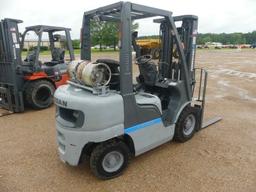 Nissan MPL02A25LV Forklift, s/n PL02-9H1341: Canopy, LP Gas, Pneumatic Tire