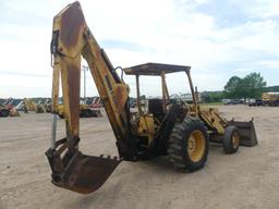 Ford 655A Loader Backhoe, s/n C782300: 2wd, Canopy, Bkt.