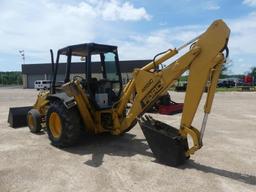 Ford 455C Loader Backhoe, s/n AW06691: Canopy, Meter Shows 6554 hrs