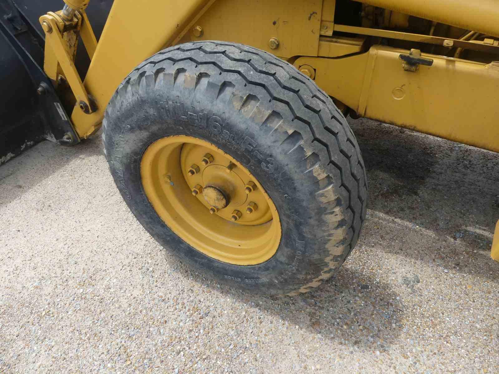 Ford 455C Loader Backhoe, s/n AW06691: Canopy, Meter Shows 6554 hrs