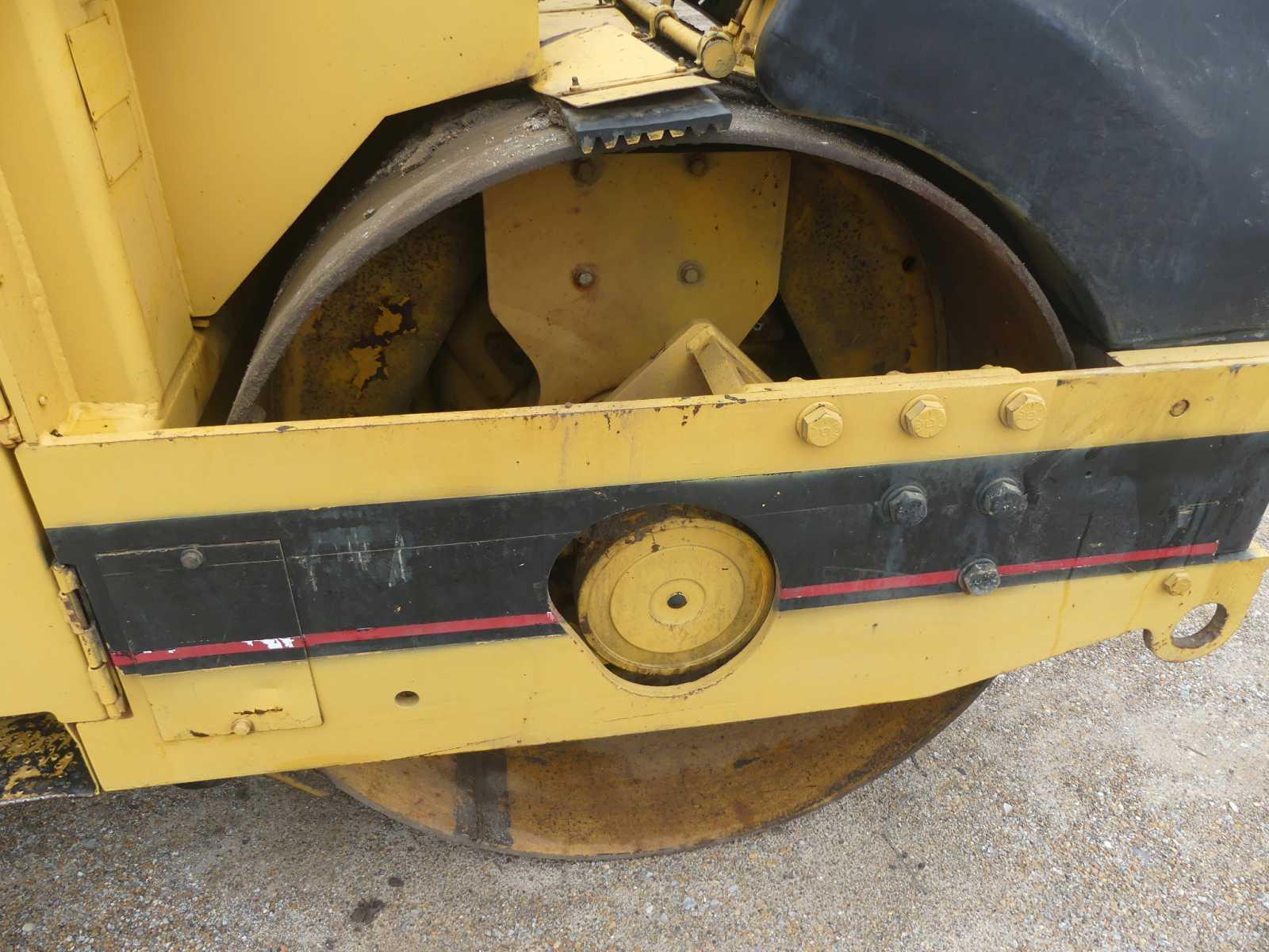 1998 Cat CB434C Tandem Drum Vibratory Roller, s/n 4DN00302: Canopy, Meter S