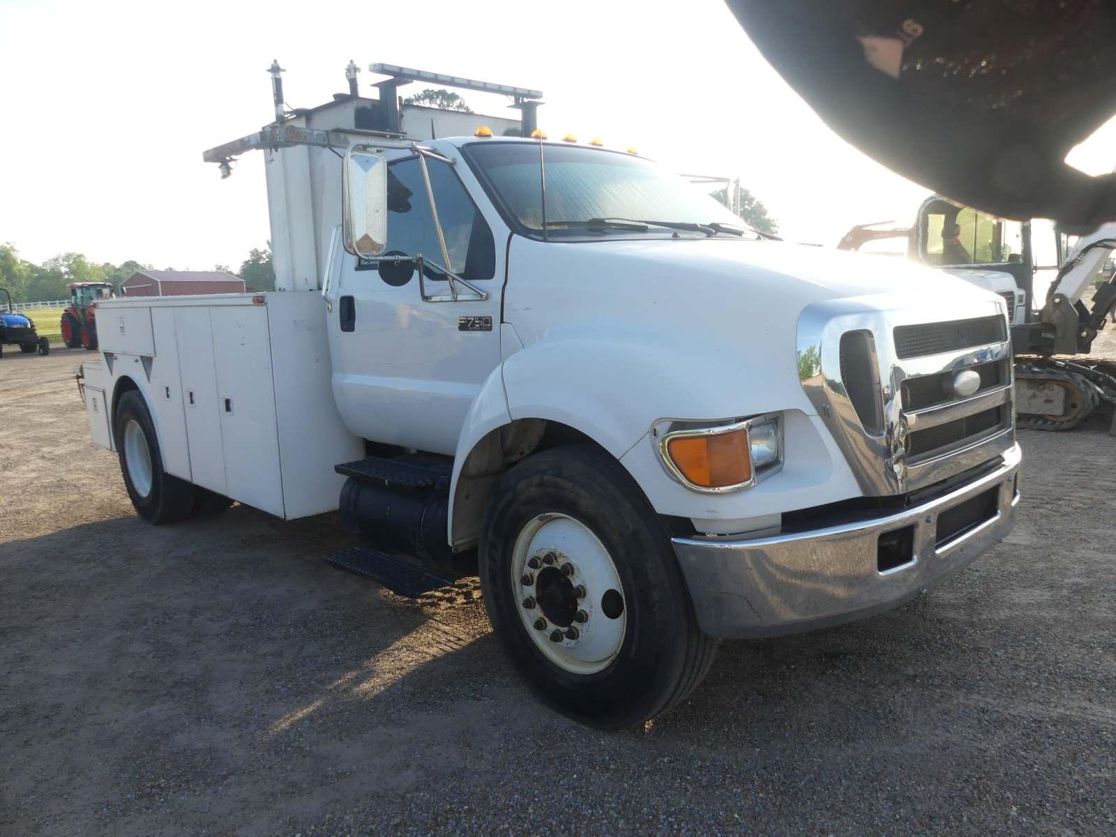 2006 Ford F750 Lube Truck, s/n 3FRXF75T86V379812 (Title Delay): Cat C7 Turb