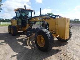 2017 John Deere 670G Motor Grader, s/n 1DW670GXTHF684473: Encl. Cab, 14' Mo