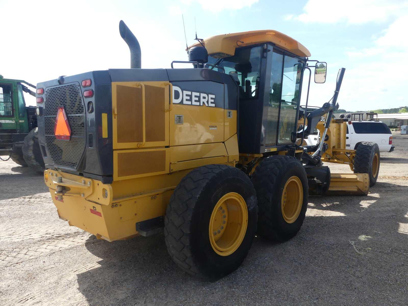 2017 John Deere 670G Motor Grader, s/n 1DW670GXTHF684473: Encl. Cab, 14' Mo