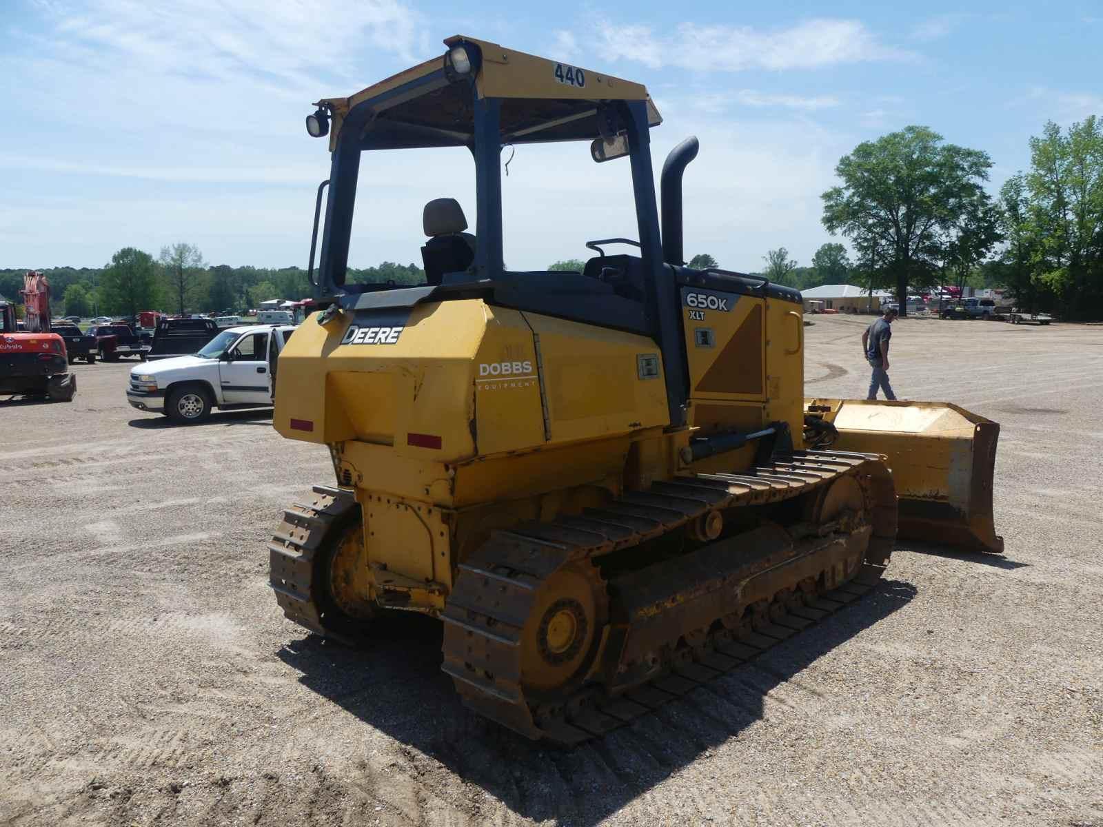 2013 John Deere 650K XLT Dozer, s/n 1T0650KXVDE239887: Canopy, 6-way Blade,