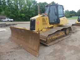 2012 Cat D6K LGP Dozer, s/n DHA02292: Encl. Cab, 6-way Blade, Pull Bar, Met