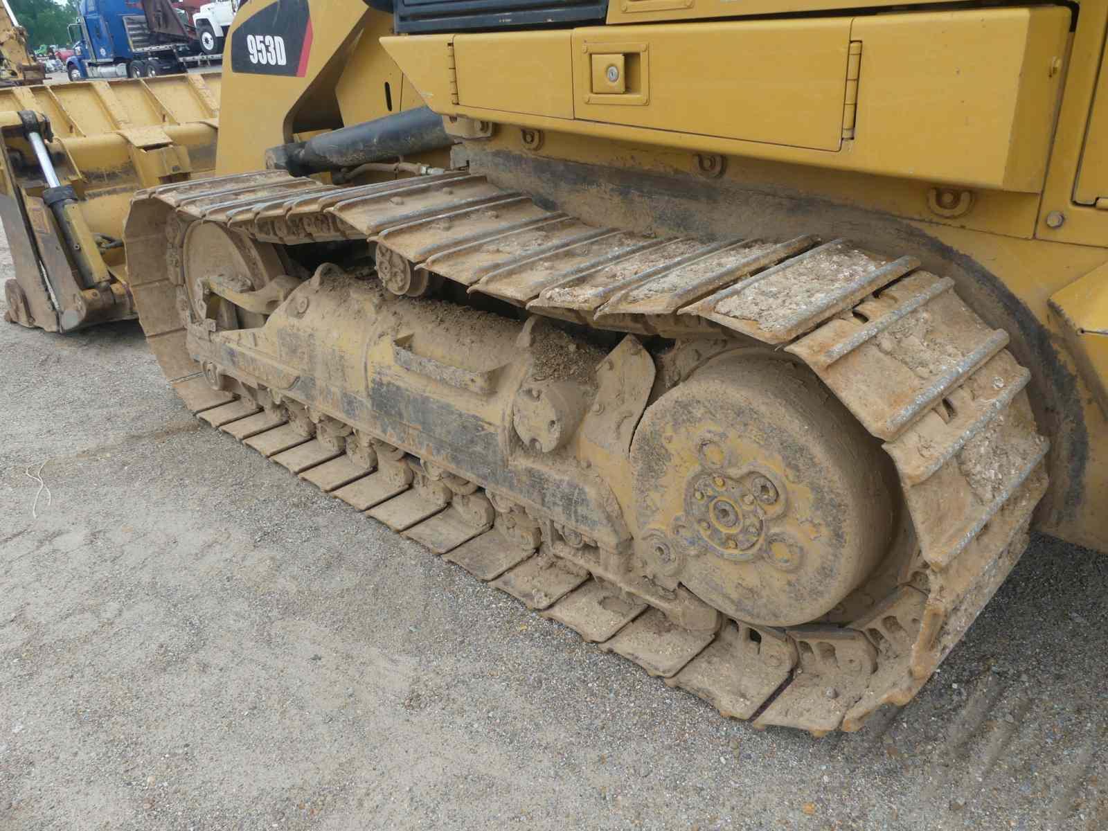 2007 Cat 953D Crawler Loader, s/n LBP00342: Encl. Cab, Rear Ripper, 4-in-1