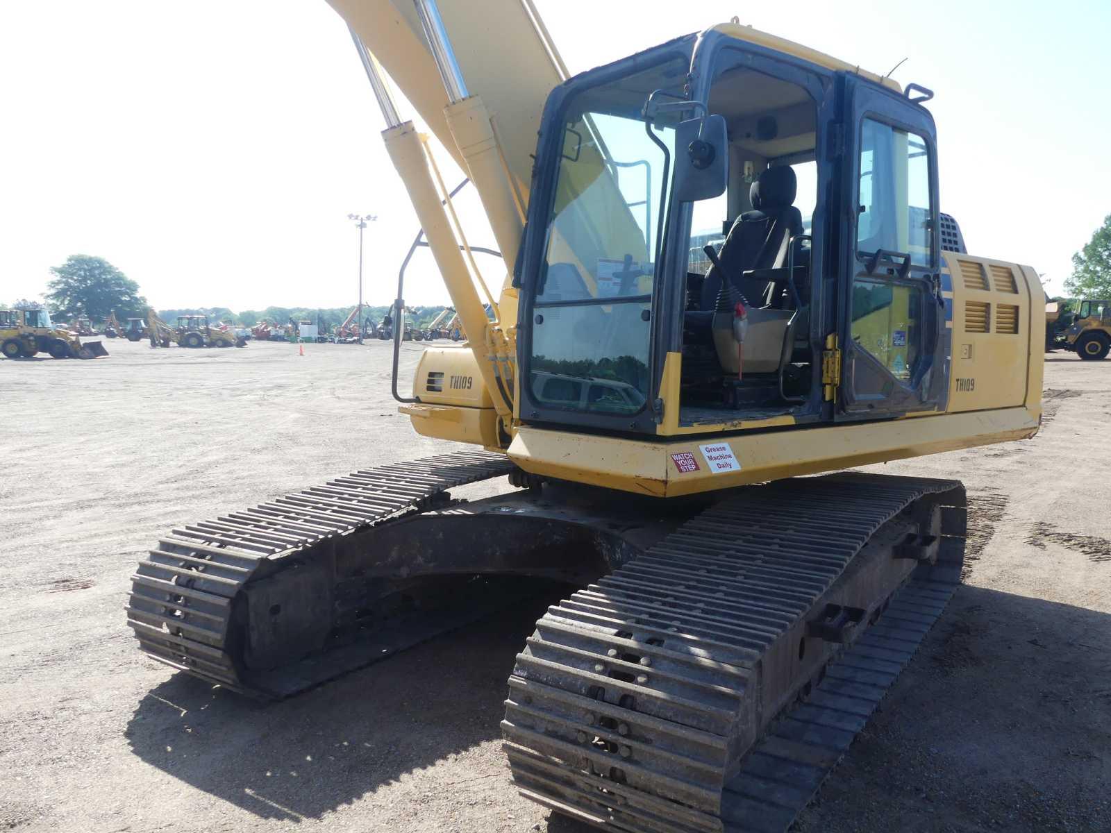 2013 Komatsu PC210LC-10 Excavator, s/n 450568: Encl. Cab, Meter Shows 8897