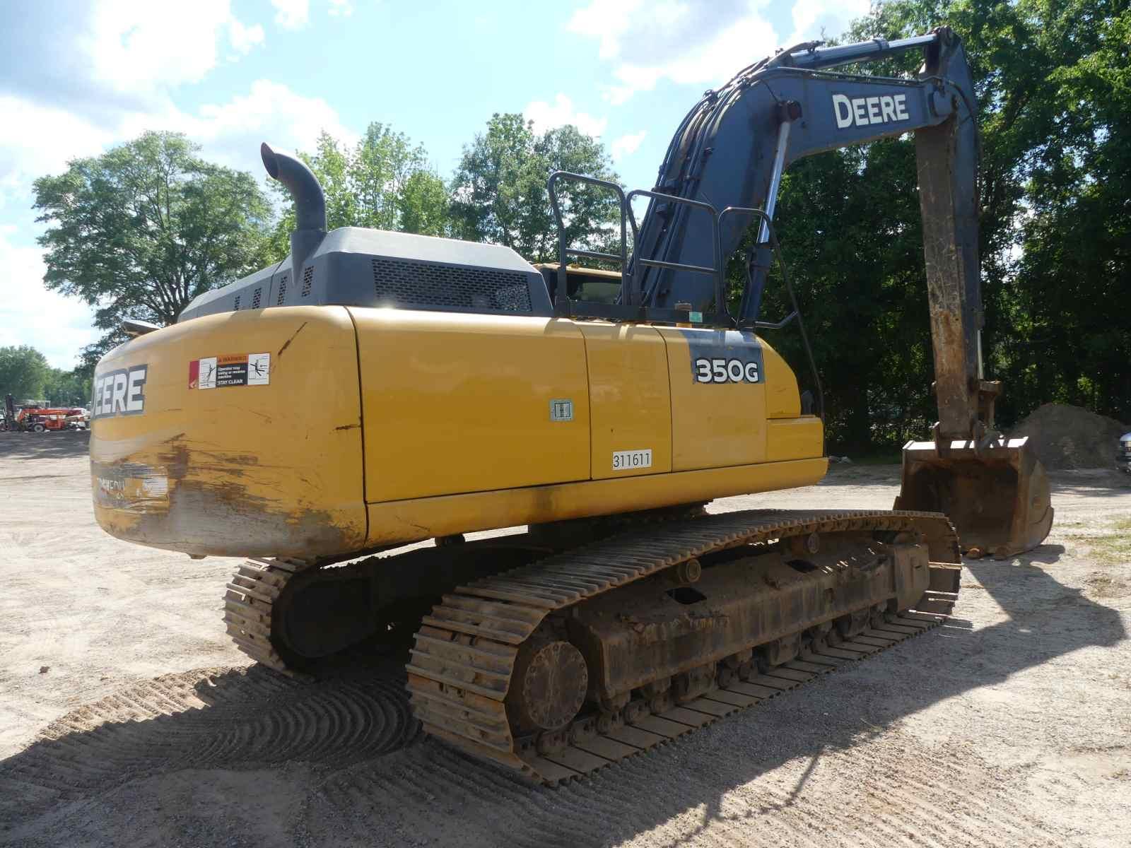 2019 John Deere 350GLC Excavator, s/n 813780: C/A, Heat, Strickland Bkt. w/