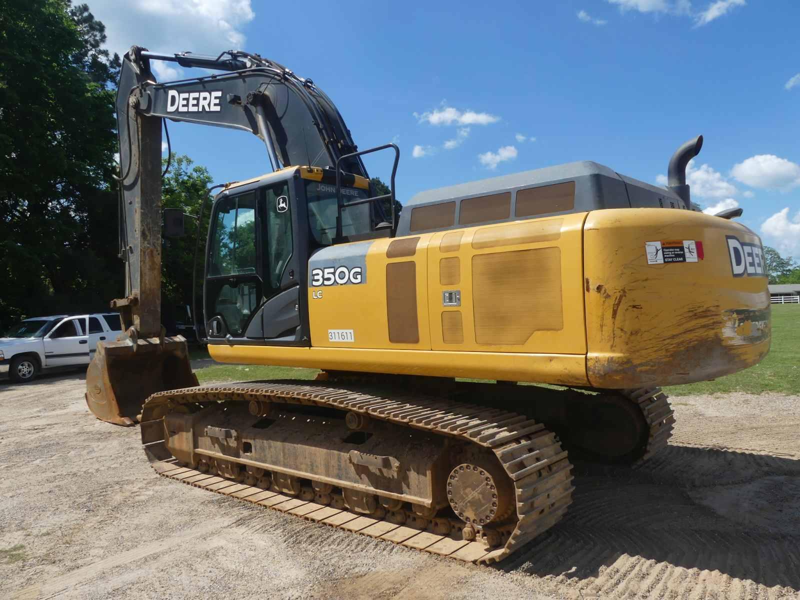 2019 John Deere 350GLC Excavator, s/n 813780: C/A, Heat, Strickland Bkt. w/