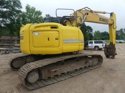 Kobelco SK260SRLC-3 Excavator, s/n YU07-04207: Encl. Cab, 31.5" Tracks, 36"