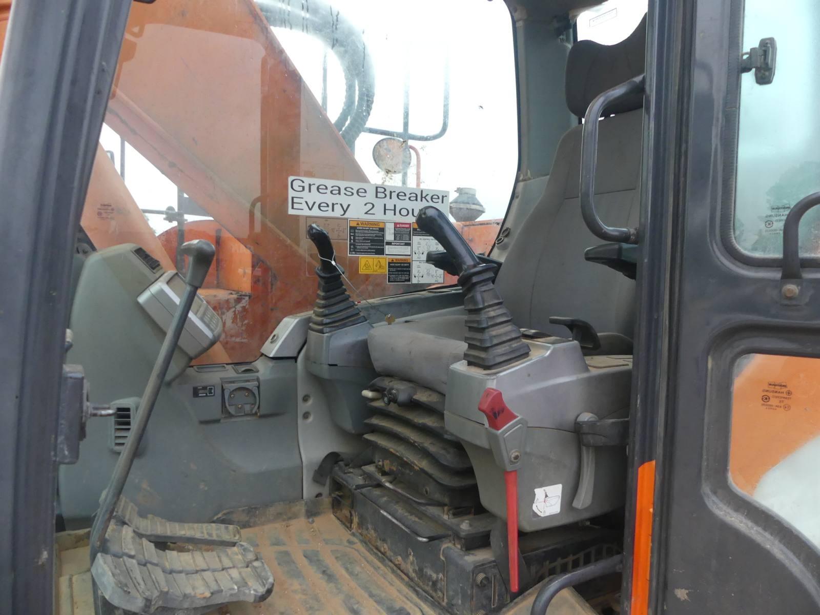 2014 Doosan DX235LCR Excavator, s/n 0005607: C/A, Heat, 48" Bkt., Zero-tail