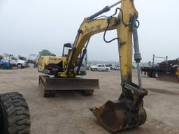 Mustang ME12002 Excavator, s/n AB02440: Encl. Cab, Hyd. Blade, Aux. Hydraul